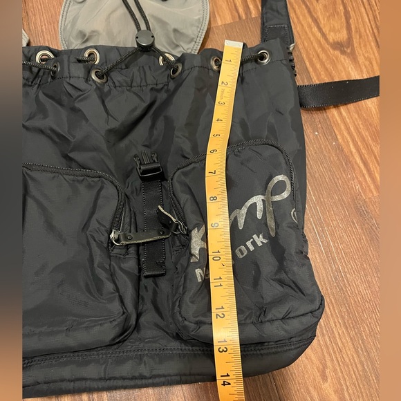 Kamp New York Black Nylon Backpack. - Picture 10 of 12